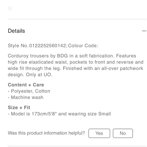 Urban Outfitters Multicolor Patchwork Zaria Cropped Pants - Picture 12 of 16